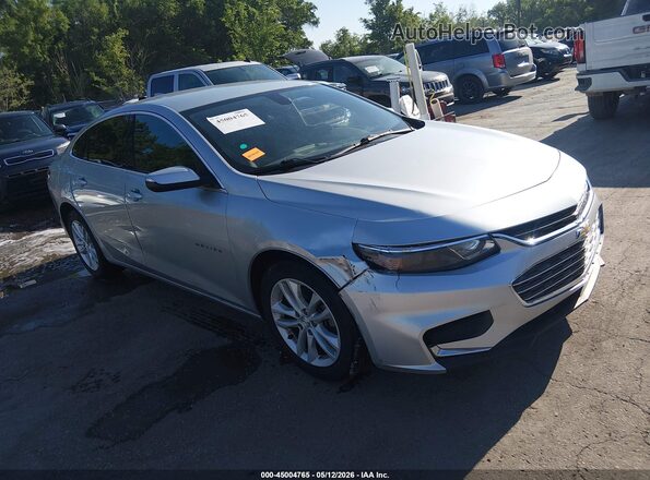 1G1ZD5ST2JF221168 2018 CHEVROLET MALIBU Серебряный Передняя правая четверть