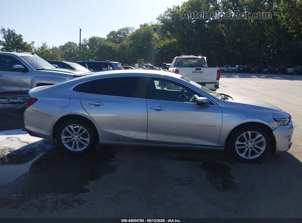 1G1ZD5ST2JF221168 2018 CHEVROLET MALIBU Серебряный Вид задней части салона