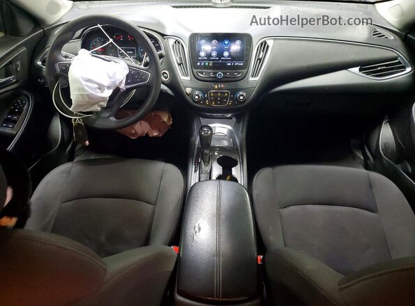 1G1ZD5ST2LF035391 2020 CHEVROLET MALIBU Синий Вид панели приборов