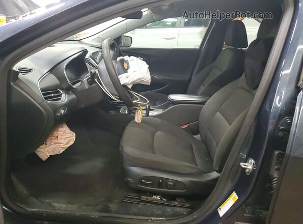 1G1ZD5ST2LF035391 2020 CHEVROLET MALIBU Синий Вид салона спереди