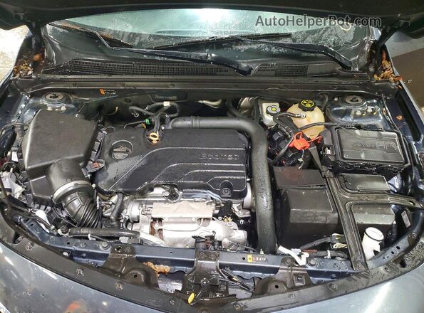 1G1ZD5ST2LF035391 2020 CHEVROLET MALIBU Синий Вид задней части салона