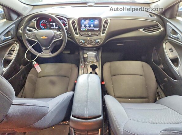 1G1ZD5ST2LF099589 2020 CHEVROLET MALIBU Синий Вид панели приборов