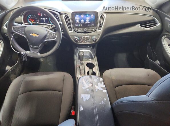 1G1ZD5ST2LF122935 2020 CHEVROLET MALIBU Black წინა პანელის ხედი