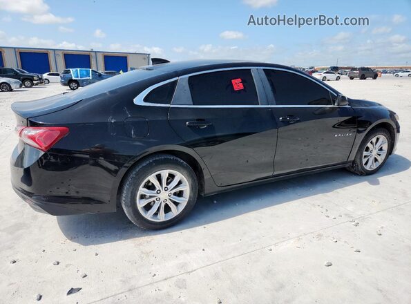 1G1ZD5ST2LF131053 2020 CHEVROLET MALIBU Black უკანა მარჯვენა