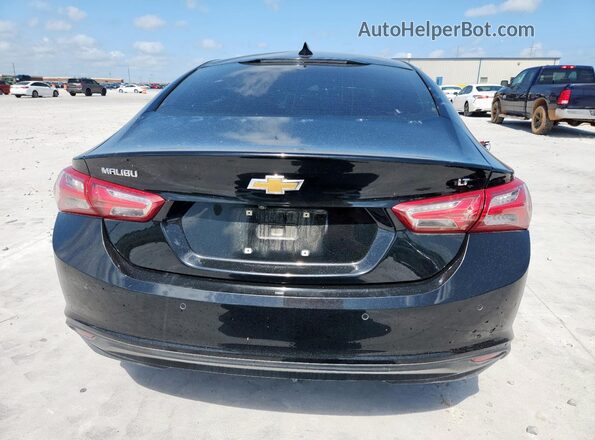1G1ZD5ST2LF131053 2020 CHEVROLET MALIBU Black უკანა ხედი