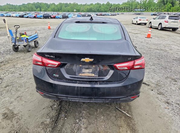 1G1ZD5ST2MF015174 2021 CHEVROLET MALIBU Black Հետևի տեսք