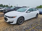 2021 Chevrolet Malibu Lt White vin: 1G1ZD5ST2MF045890