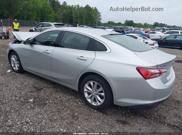 1G1ZD5ST2MF066335 2021 CHEVROLET MALIBU Серебряный Задняя левая четверть
