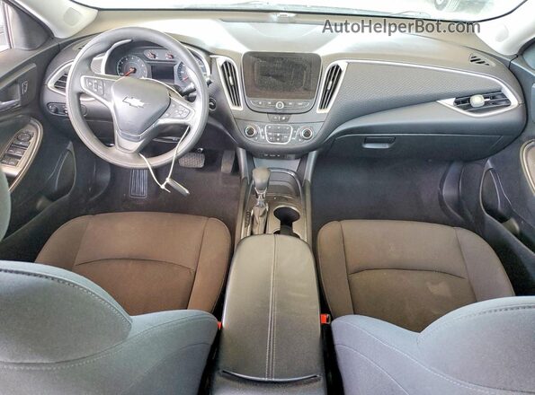 1G1ZD5ST2NF119195 2022 CHEVROLET MALIBU Серебряный Вид панели приборов