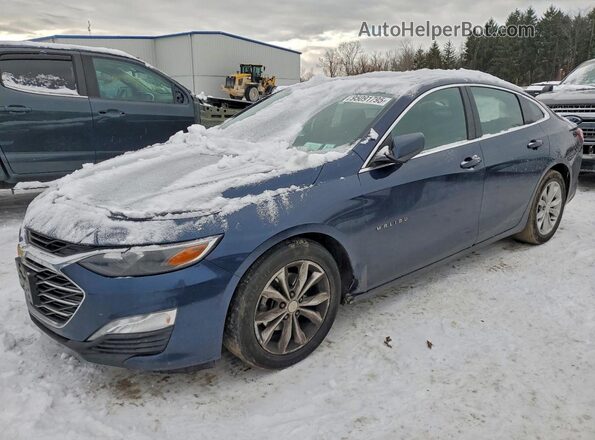 1G1ZD5ST2NF122971 2022 CHEVROLET MALIBU Синий Передняя левая четверть