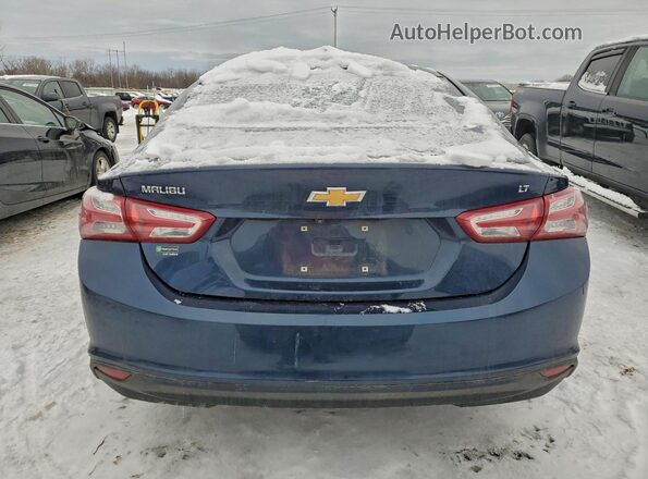 1G1ZD5ST2NF122971 2022 CHEVROLET MALIBU Синий Вид сзади