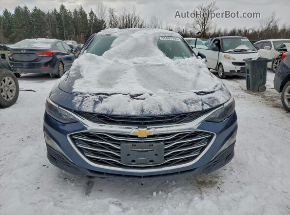 1G1ZD5ST2NF122971 2022 CHEVROLET MALIBU Синий Вид спереди