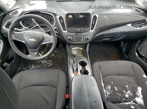 1G1ZD5ST2NF122971 2022 CHEVROLET MALIBU Синий Вид панели приборов