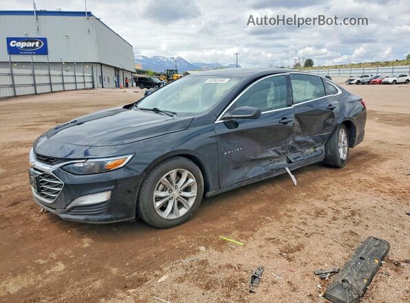 1G1ZD5ST2NF158420 2022 CHEVROLET MALIBU Черный Передняя левая четверть