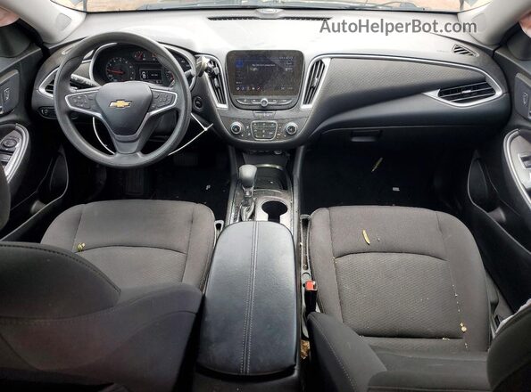 1G1ZD5ST2NF158420 2022 CHEVROLET MALIBU Черный Вид панели приборов