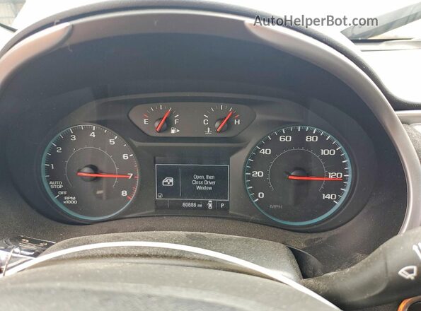 1G1ZD5ST2NF158420 2022 CHEVROLET MALIBU Черный Вид щитка приборов