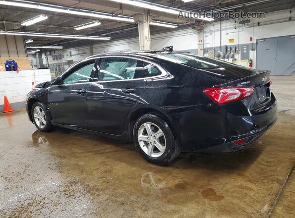 1G1ZD5ST2NF158773 2022 CHEVROLET MALIBU Черный Задняя левая четверть