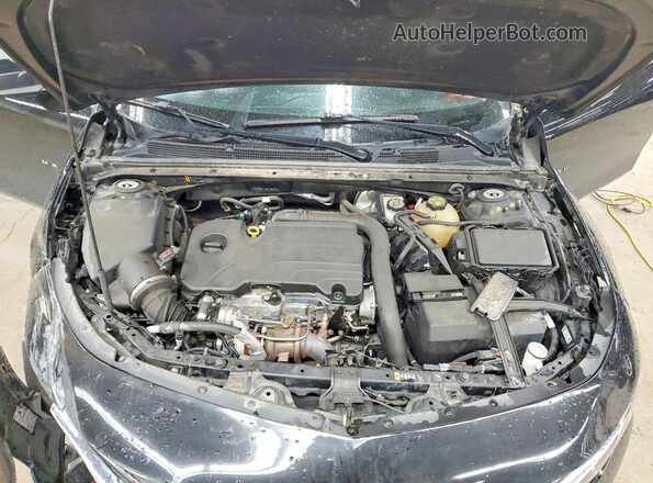 1G1ZD5ST2NF158773 2022 CHEVROLET MALIBU Черный Вид задней части салона