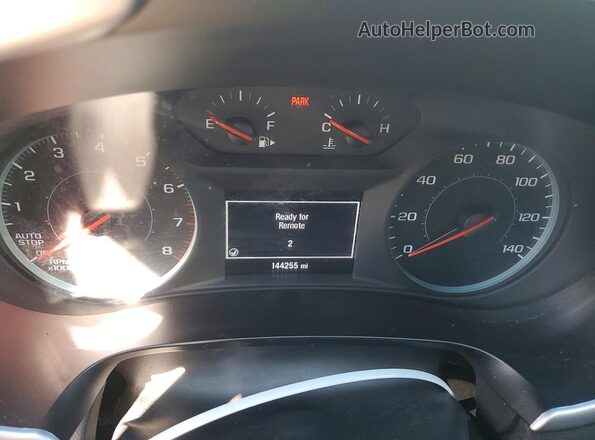 1G1ZD5ST2NF158773 2022 CHEVROLET MALIBU Черный Вид щитка приборов