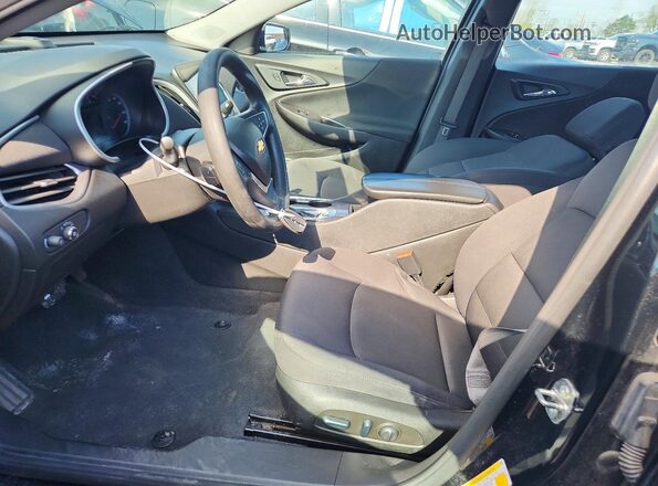 1G1ZD5ST2NF158773 2022 CHEVROLET MALIBU Черный Вид салона спереди