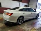 2022 Chevrolet Malibu Lt White vin: 1G1ZD5ST2NF180529 Damage: Right Rocker Panel, Dent(S) W/ Paint Dmg, > 12 Inches