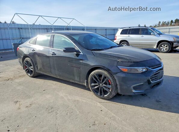 1G1ZD5ST3JF163247 2018 CHEVROLET MALIBU Черный Передняя правая четверть