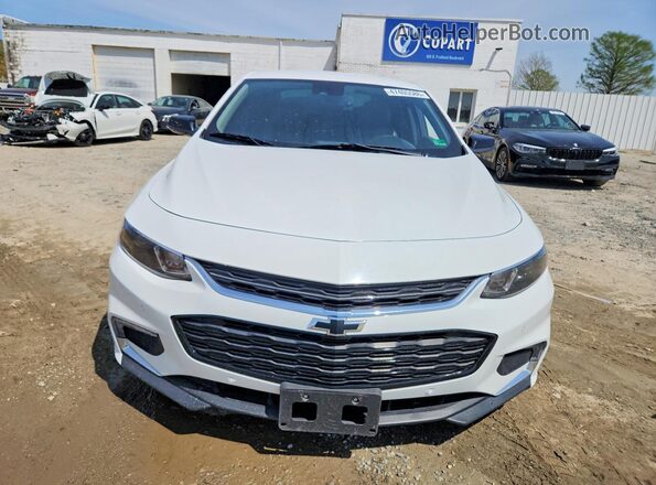 1G1ZD5ST3JF166875 2018 CHEVROLET MALIBU Белый Вид спереди