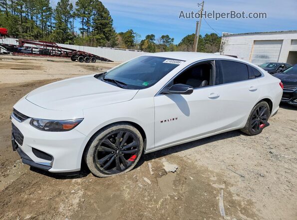 1G1ZD5ST3JF166875 2018 CHEVROLET MALIBU Белый Передняя левая четверть