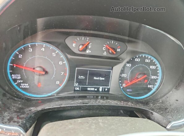 1G1ZD5ST3KF202419 2019 CHEVROLET MALIBU Черный Вид щитка приборов