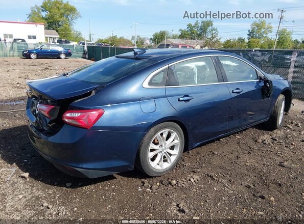 1G1ZD5ST3MF036115 2021 CHEVROLET MALIBU Синий Задняя правая четверть