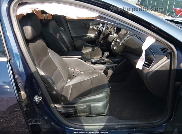 1G1ZD5ST3MF036115 2021 CHEVROLET MALIBU Синий Вид салона спереди