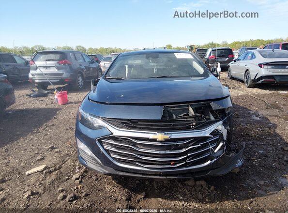 1G1ZD5ST3MF036115 2021 CHEVROLET MALIBU Синий Вид щитка приборов