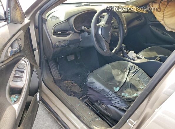 1G1ZD5ST3NF164050 2022 CHEVROLET MALIBU Бежевый Вид панели приборов