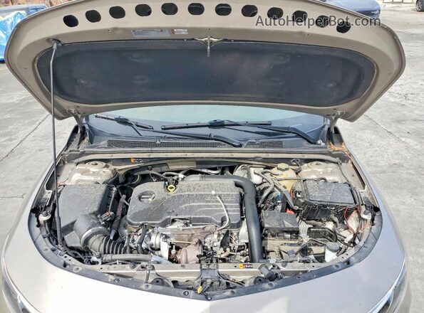1G1ZD5ST3NF164050 2022 CHEVROLET MALIBU Бежевый Вид задней части салона