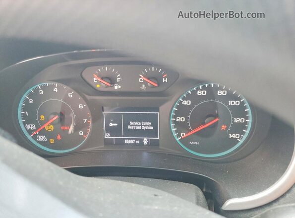 1G1ZD5ST3NF181334 2022 CHEVROLET MALIBU Белый Вид щитка приборов