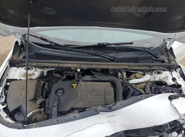 1G1ZD5ST3NF181334 2022 CHEVROLET MALIBU Белый Вид задней части салона