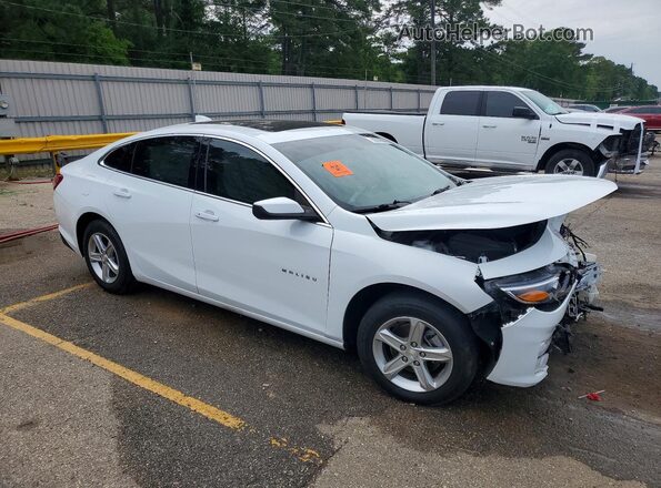 1G1ZD5ST3NF181334 2022 CHEVROLET MALIBU Белый Передняя правая четверть
