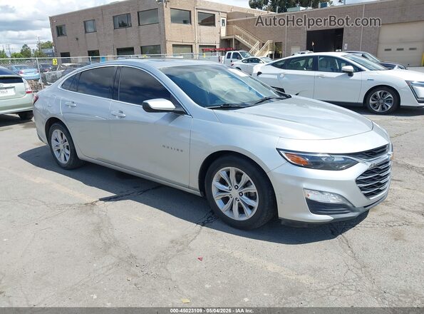 1G1ZD5ST4LF015367 2020 CHEVROLET MALIBU Серебряный Передняя правая четверть