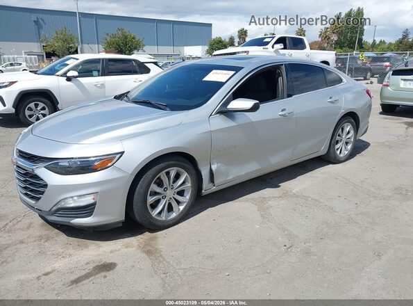 1G1ZD5ST4LF015367 2020 CHEVROLET MALIBU Серебряный Передняя левая четверть