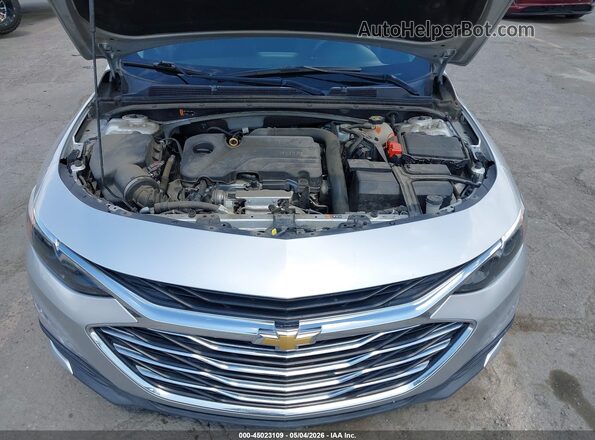 1G1ZD5ST4LF015367 2020 CHEVROLET MALIBU Серебряный Вид сзади