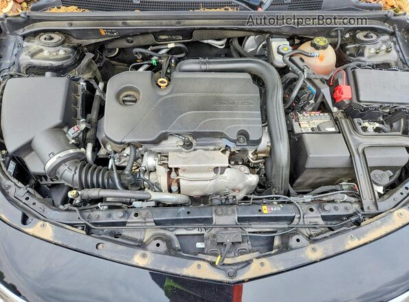 1G1ZD5ST4LF031391 2020 CHEVROLET MALIBU Черный Вид задней части салона