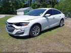 2020 Chevrolet Malibu Fwd Lt White vin: 1G1ZD5ST4LF069154
