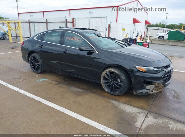 1G1ZD5ST4LF148453 2020 CHEVROLET MALIBU Черный Передняя правая четверть