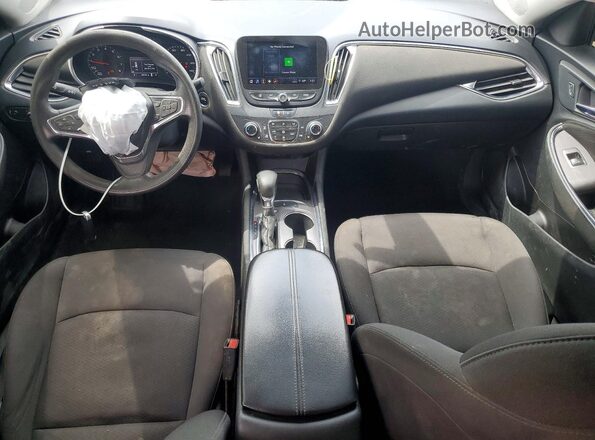 1G1ZD5ST4MF077465 2021 CHEVROLET MALIBU Burgundy Առջևի վահանակի տեսք