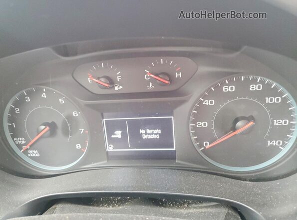 1G1ZD5ST4NF135849 2022 CHEVROLET MALIBU Gold Instrument cluster view