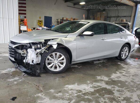 1G1ZD5ST5KF136391 2019 CHEVROLET MALIBU Серебряный Передняя левая четверть