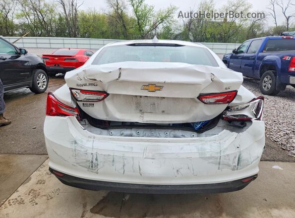 1G1ZD5ST5LF004975 2020 CHEVROLET MALIBU White უკანა ხედი