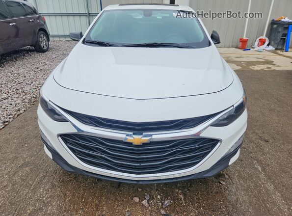 1G1ZD5ST5LF004975 2020 CHEVROLET MALIBU White წინა ხედი