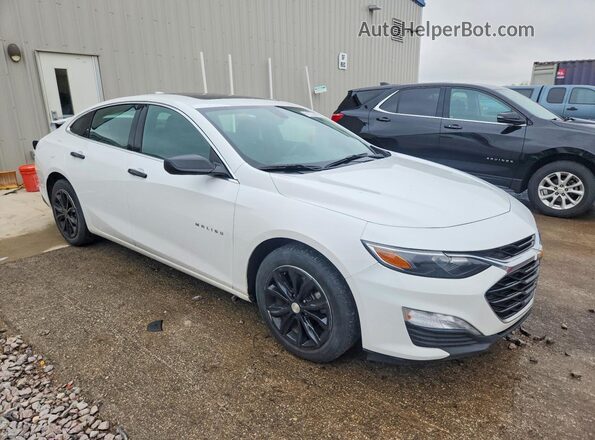 1G1ZD5ST5LF004975 2020 CHEVROLET MALIBU White წინა მარჯვენა