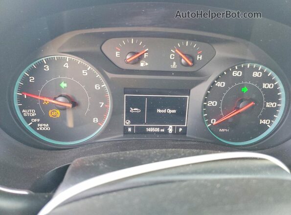 1G1ZD5ST5LF032128 2020 CHEVROLET MALIBU Черный Вид щитка приборов